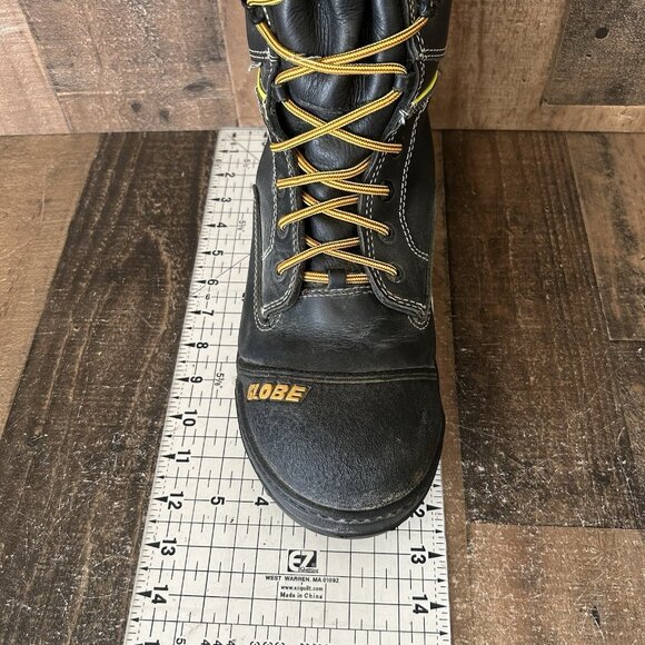 Globe Firefighter Boots Safety Toe Crosstech Turnout Lace Up Vibram Mens 12.5 W main image 12